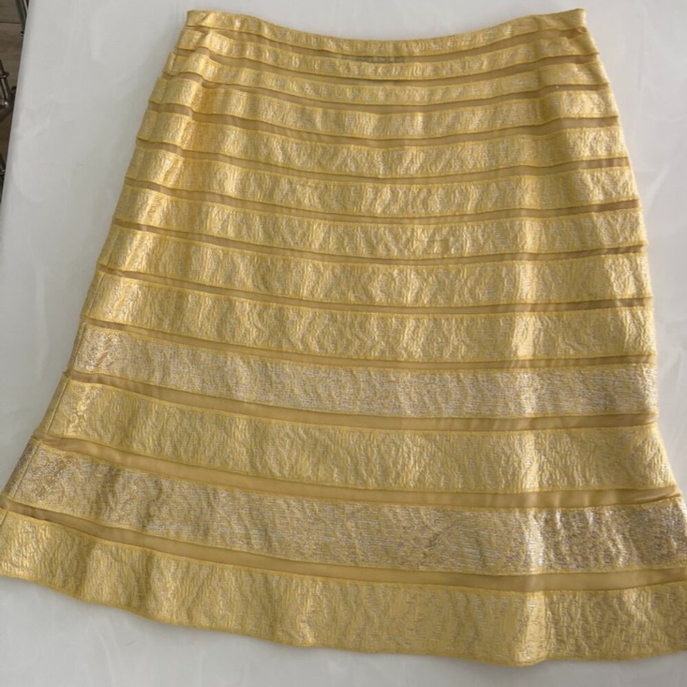 Carlisle silk/metallic skirt - never worn, size 14